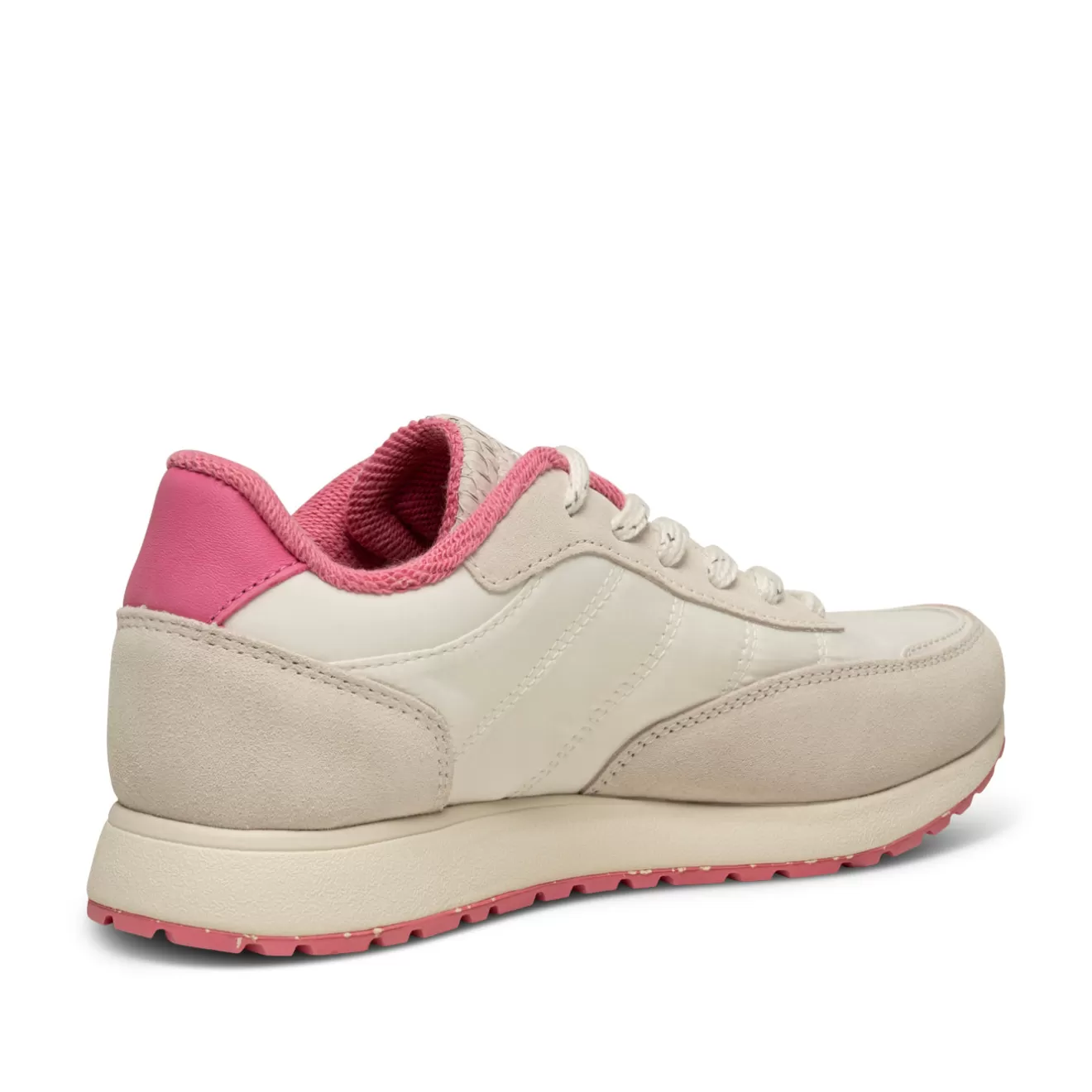Nellie Vintage - Blanc De Blanc/Aurora Pink-Woden Clearance