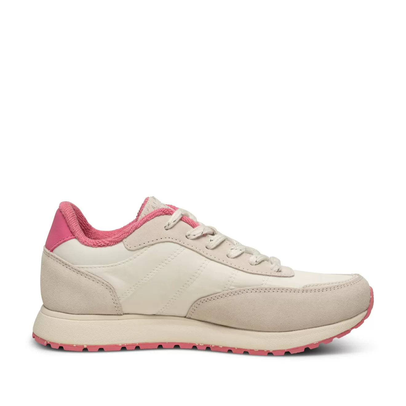 Nellie Vintage - Blanc De Blanc/Aurora Pink-Woden Clearance