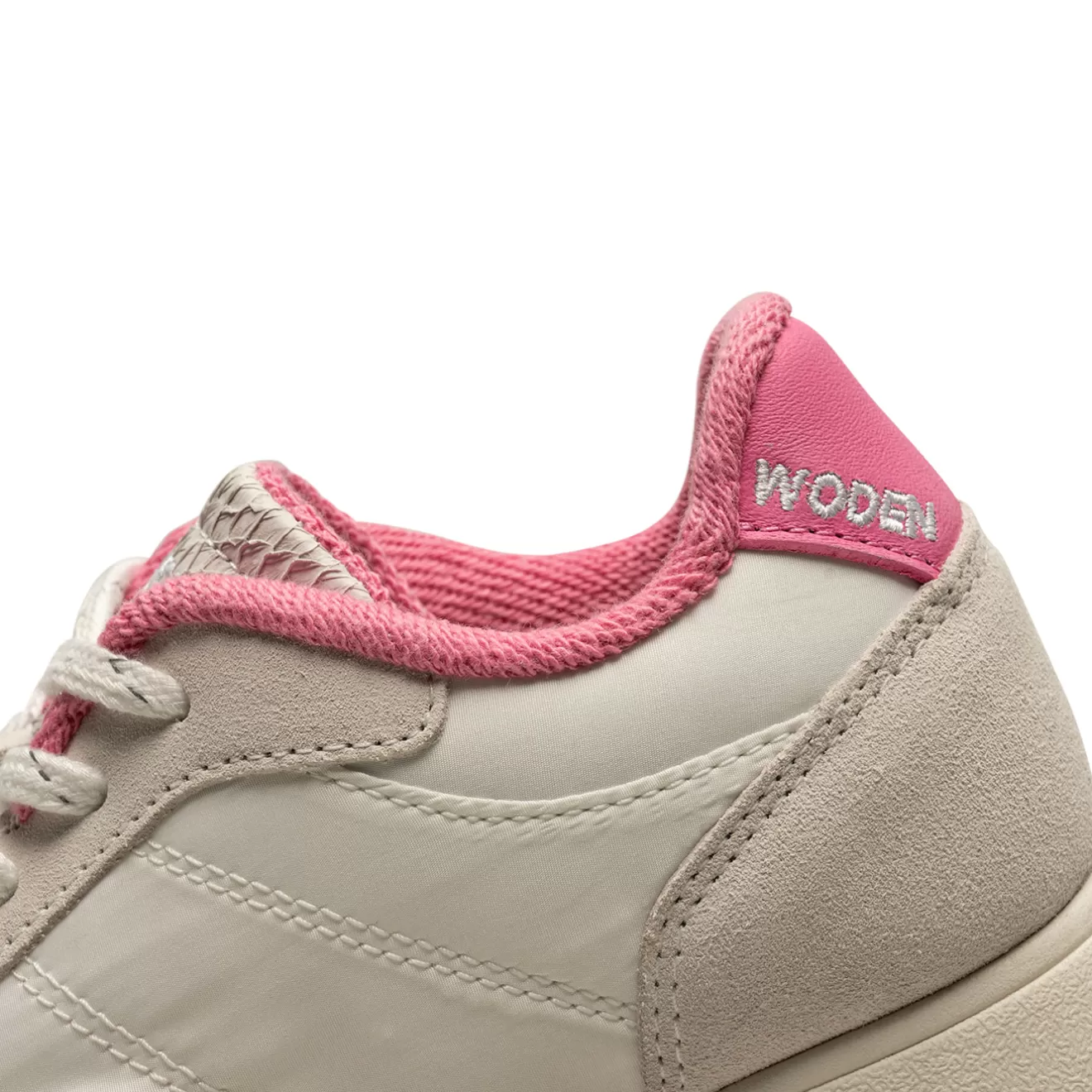 Nellie Vintage - Blanc De Blanc/Aurora Pink-Woden Clearance